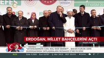 İstanbul'da 5 'Millet Bahçesi' açıldı