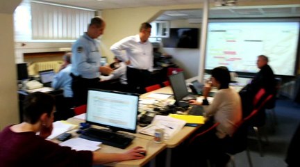 Au cœur du centre opérationnel départemental de Haute-Savoie