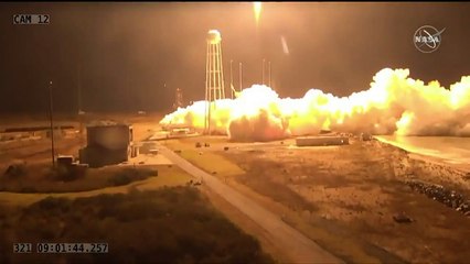 EUA lançam nave cargueiro para a ISS