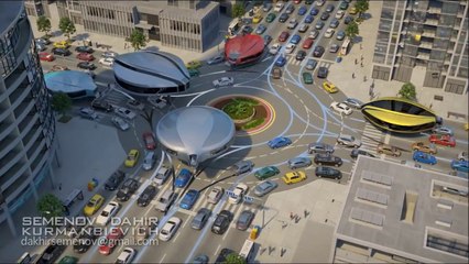 Futuristic Gyroscopic Transportation