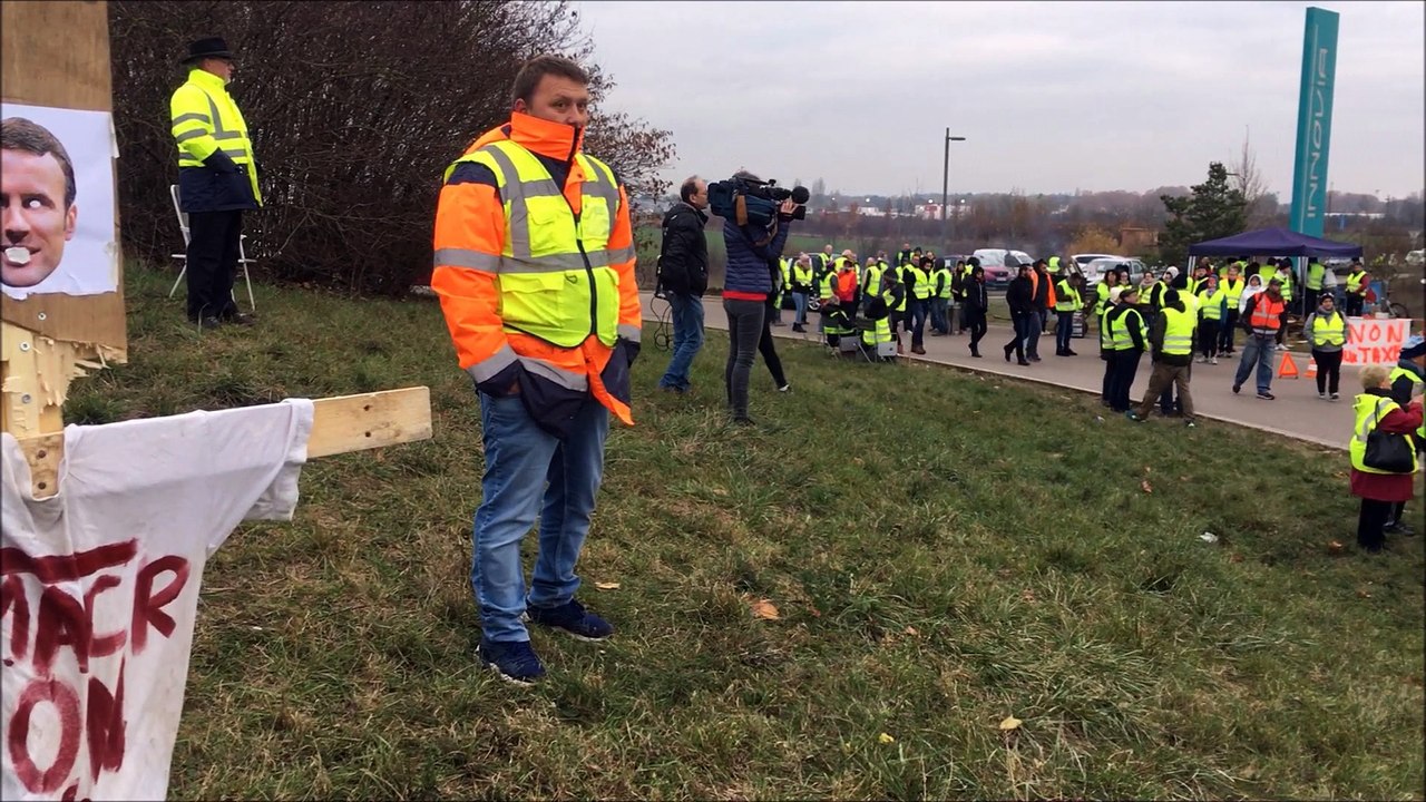 FRANCHE COMTE GILETS JAUNES Manifestation à Dole-Jura