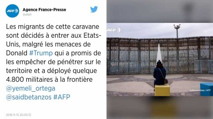 Donald Trump promet des soldats à la frontière mexicaine « aussi longtemps que nécessaire ».