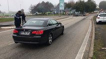 Gilets jaunes au rond-point de Villeneuve