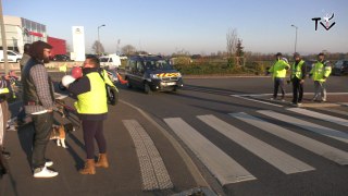 Gilets jaunes à Schwindratzheim