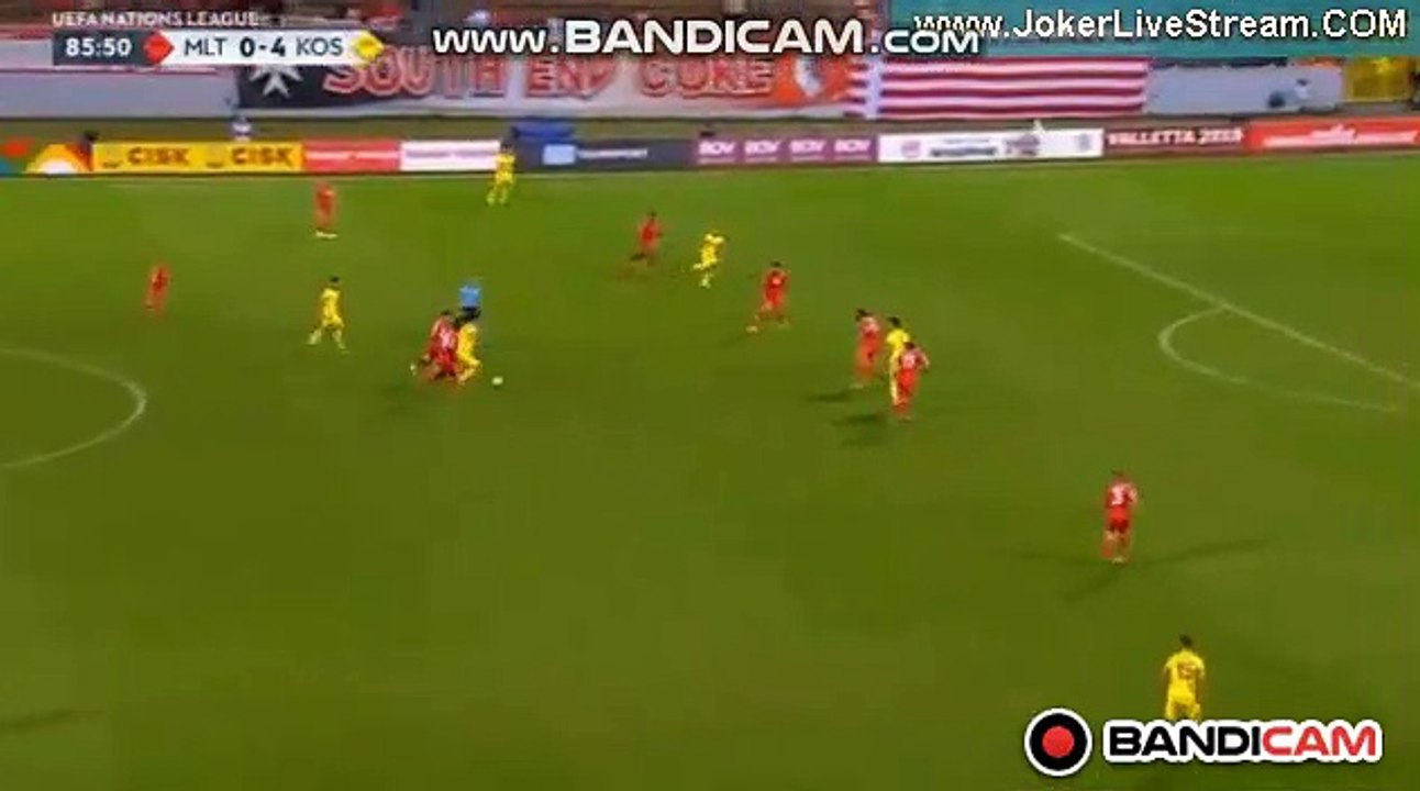 Amazing Goal Milot  Rashica (0-5) Malta vs 	Kosovo