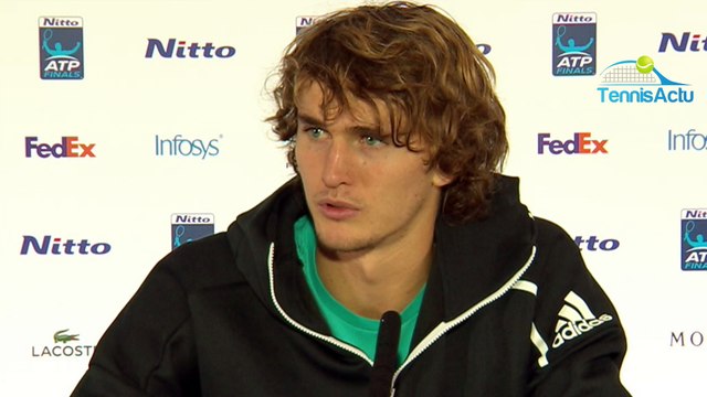 ATP - Nitto ATP Finals 2018 - Alexander Zverev : Je me suis excusé auprès de Roger Federer... J'ai été ennuyé de voir le public me huer