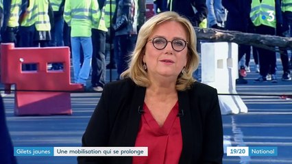 "Gilets jaunes" : la mobilisation se prolonge dans la nuit