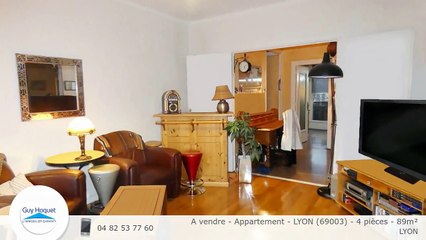 A vendre - Appartement - LYON (69003) - 4 pièces - 89m²