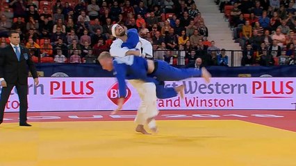 Fancy footwork and flying finishes on Day 2 of Hague Judo Grand Prix