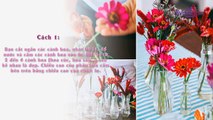 9. Evativi - Mẹo vặt hay: 3 cách cắm hoa đơn giản trang trí nhà đẹp tinh tế