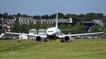 Boeing 737 MAX Flight Demonstration - Farnborough Airshow 2016