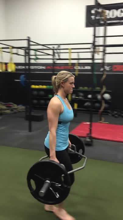 Heavy Trap Bar Carry For Your Core