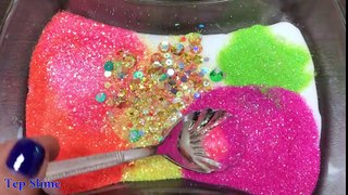 Glitter Slime Making - Most Satisfying Slime Video #6 | Tep Slime