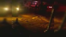 Bodrum'da Sel Felaketi...cadde ve Yollar Sular Altında Kaldı