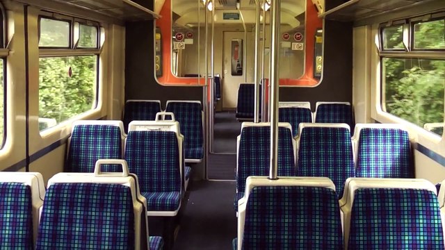 Northern Ireland Railways - DEMU 8456 Gosford Castle - Larne Town to Larne Harbour