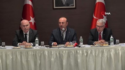Bakan Çavuşoğlu: "Bu Terör Örgütünün Karanlık Yüzünü Burada Fbı Görmeye Başladı"- "Irak'ın Yeniden...