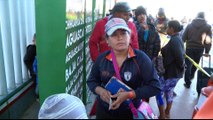 Mexico: Migrant caravan comes to a halt in Tijuana near US border