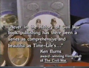 1991 Time-Life TV Ad "Civil War Collection"