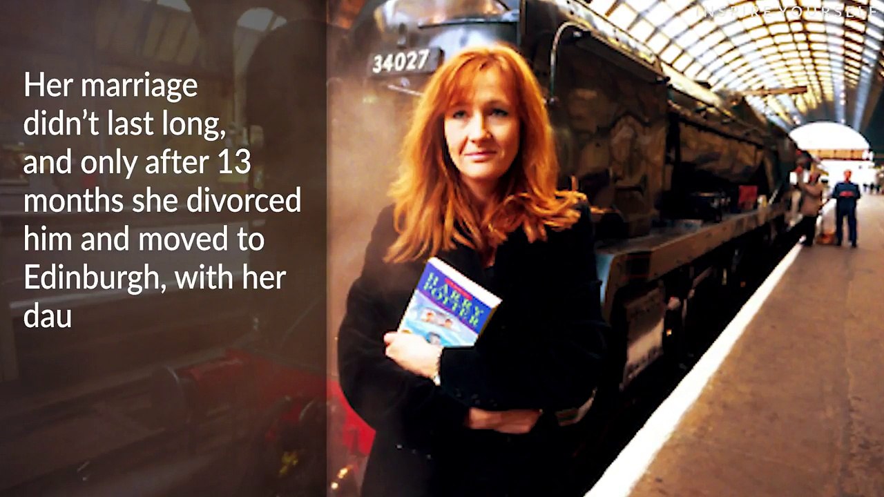 The Motivational Success Story Of J.K Rowling - From Deep Depression To World's _HD