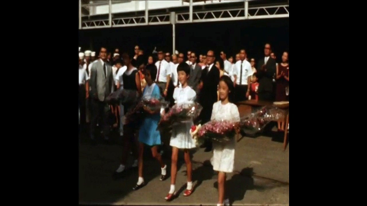 Skuadron AL Jepang Menghormati Perang Dunia II 27 Agustus 1969