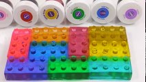 Lego Soft Gummy Jelly Pudding DIY Learn Colors Slime Combine Icecream Toy