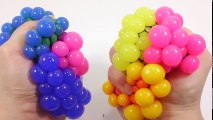 Slime Water Balloons Change Colors Squishy Ball  Learn Colors Slime Clay