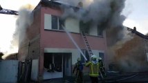 Grave incendie à Fontaine-l'Évêque