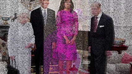 Michelle Obama reveals why she put her arm round the Queen