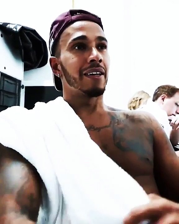 Lewis Hamilton reactions after winning Singapore GP 2018