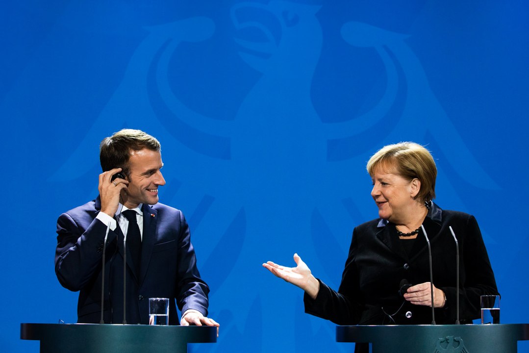 Déclaration conjointe du Président de la République, Emmanuel Macron, et d' Angela Merkel, Chancelière de la République Fédéral d’Allemagne