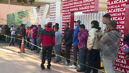 Caravana de migrantes se divide no México entre críticas