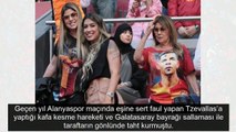 Galatasaraylı yıldıza eşinden darbe Apar topar evi terk etti
