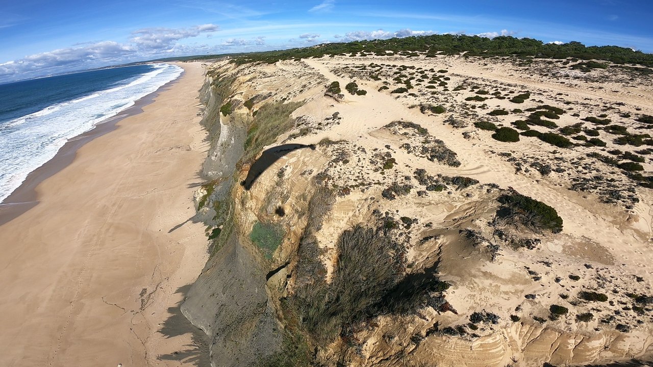Parapente praia do Meco