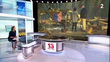 Incendies en Californie : Donald Trump au milieu des cendres