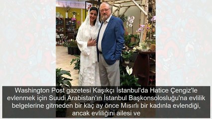 Cemal Kaşıkçı Hatice Cengiz'den önce Mısır'lı kadınla evlendi bomba fotoğraflar