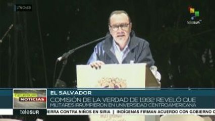 Conmemoran 29 aniversario del asesinato de 6 padres jesuitas