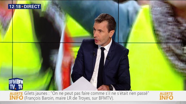 Mobilisation des gilets jaunes : c'est un message d'alerte extrêmement profond , François Baroin