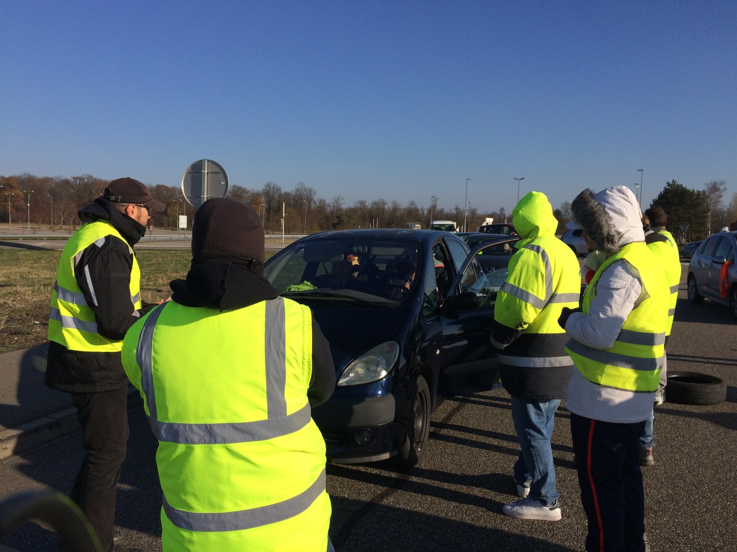 Laurent Gilet Jaune à Roppenheim