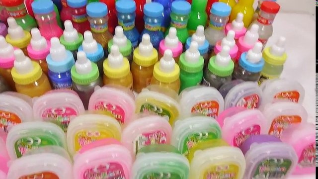 DIY Combine Colors Slime Clay Case Learn Colors Slime Coca Cola Glue Slime