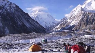 K2 And Nanga Parbat Mountains In Pakistan