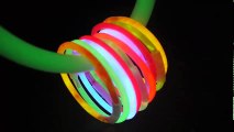 야광 팔찌 액괴 액체괴물  만들기 장난감 미니어쳐 점토 놀이 DIY How To Make 'Glow in the dark Bracelet Slime' Toys Kit
