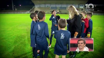 Antoine Griezmann vu de l'école de foot de Mâcon