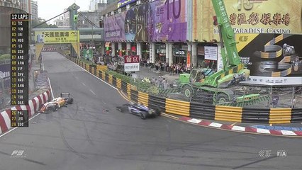 German F3 driver Sophia Floersch injures spine in crash