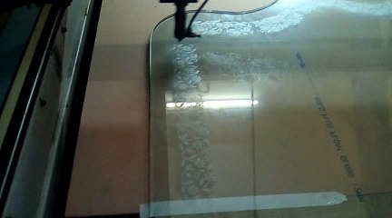 Laser Engraving work on Glass