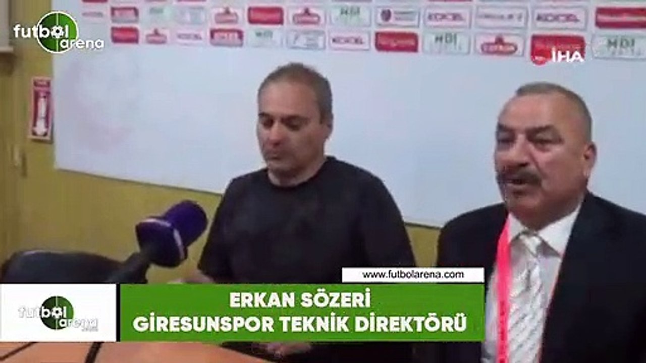Erkan Sözeri: "İyi oynamadık ama inanan bir takım vardı sahada"