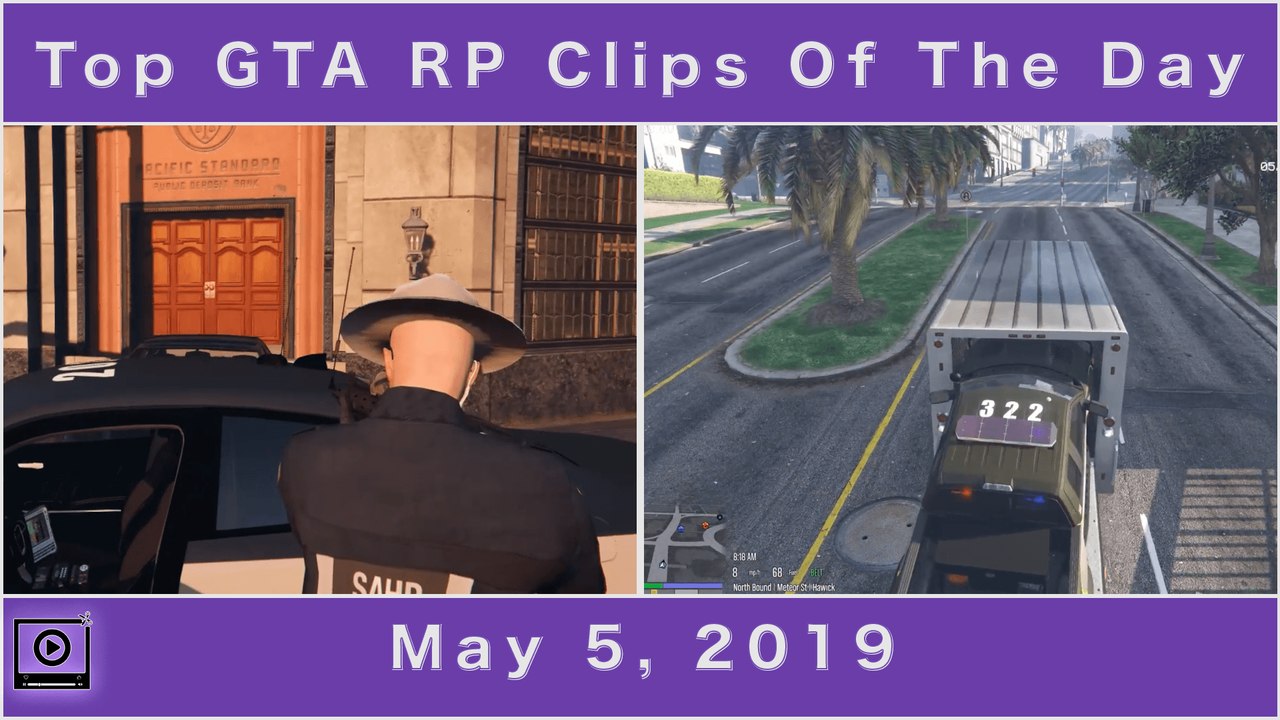 Bank Robbery, Shootouts & Police Cars Stolen  | GTA RP Highlights