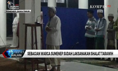 Sebagian Warga Sumenep Sudah Laksanakan Shalat Tarawih