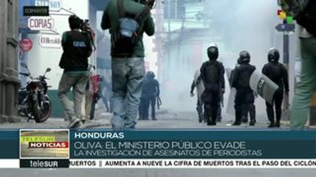 Honduras: crece la violencia contra periodistas y comunicadores