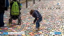 Reims : une ruelle aux pavés colorés pour attirer les touristes