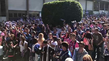 La afición del C.D.Tenerife espera con ansias el pitido inicial en el derbi de esta tarde